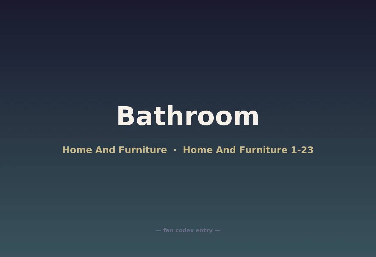 Bathroom