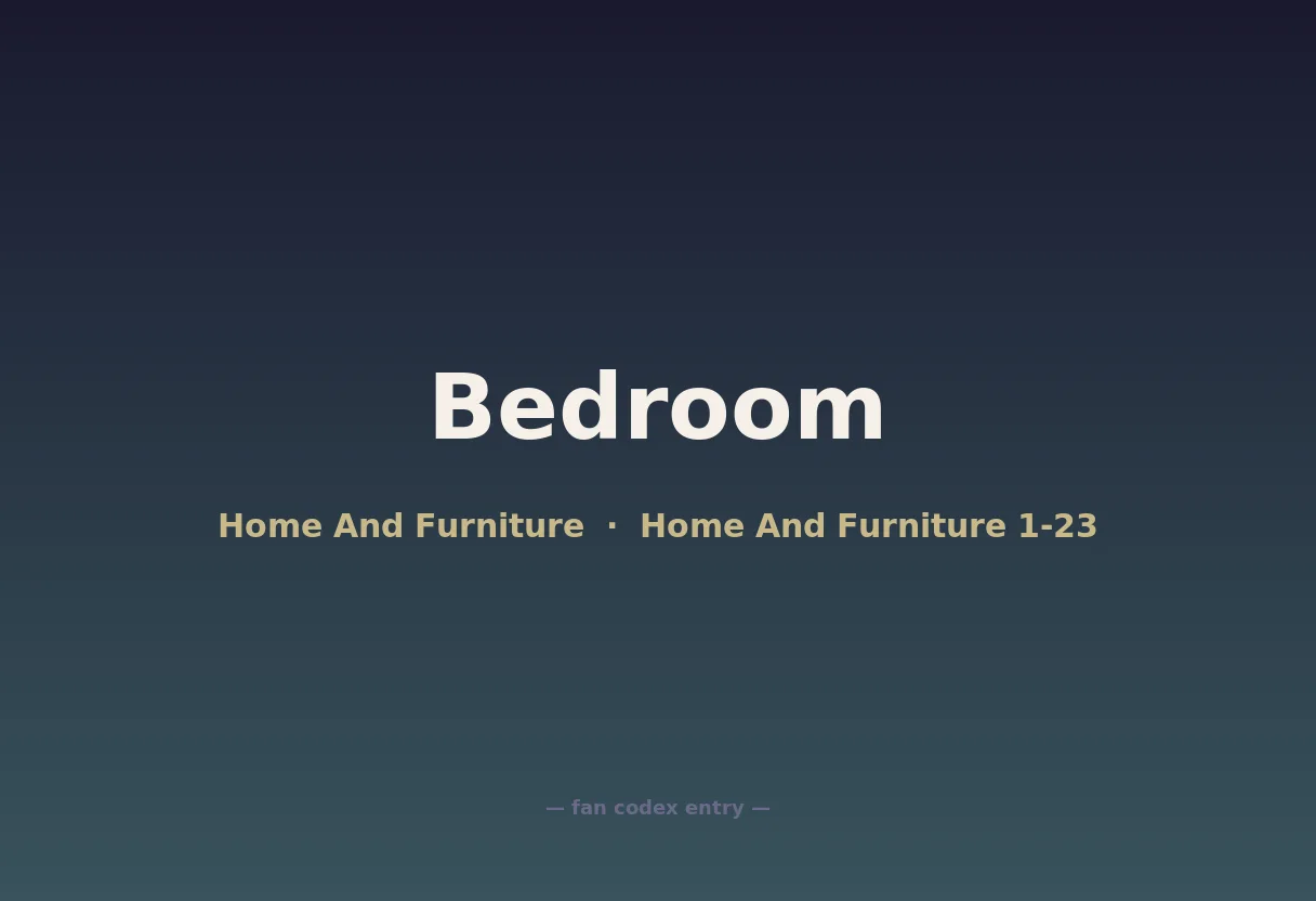 Bedroom