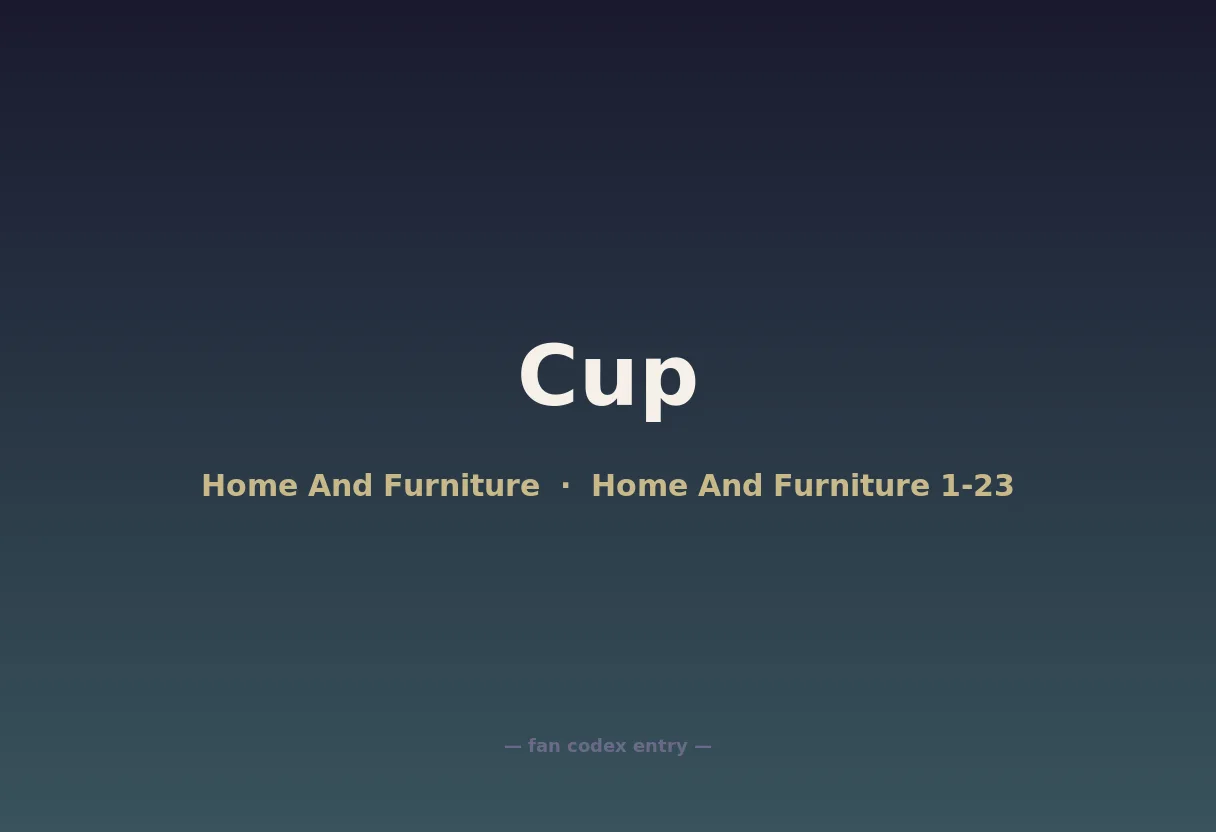 Cup