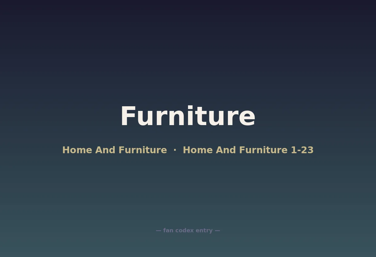 Furniture