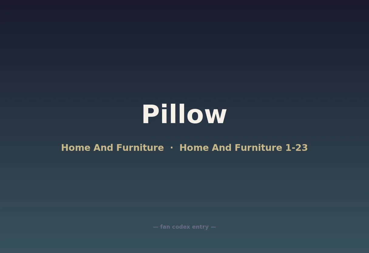 Pillow